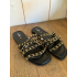 Zwarte slippers marquiiz 